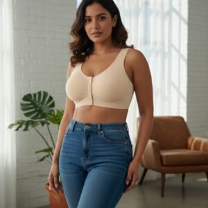 Front-Open Seamless Bra
